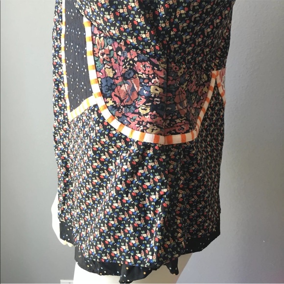 Marc Jacobs Scallop Mixed Print Cotton Tank Top - Picture 5 of 8